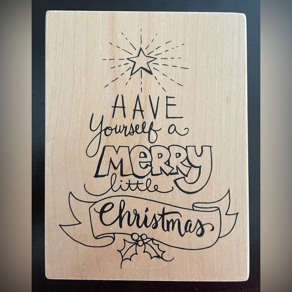 Christmas Themed Rubber Stamps - Picture 4 of 5